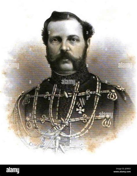 Alexander II of Russia (cropped Stock Photo - Alamy