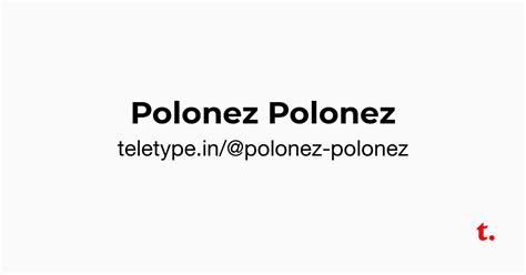 Polonez Polonez — Teletype