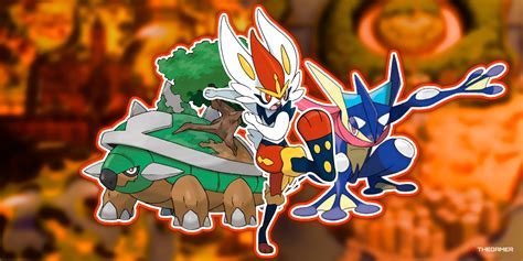 Pokemon Unova Starters Evolutions