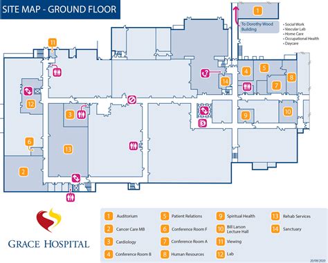 Hershey Medical Center Floor Map