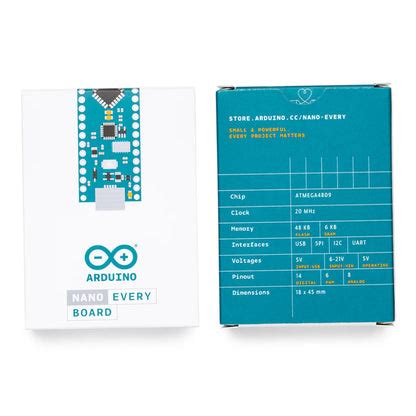 Buy Original Arduino Nano Every Development Board With ATMega4809 – REES52