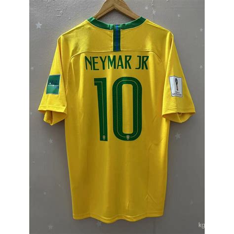 2018 Brasil NEYMAR JR T Shirt Custom P. COUTINE Alta Qualidade Para ...