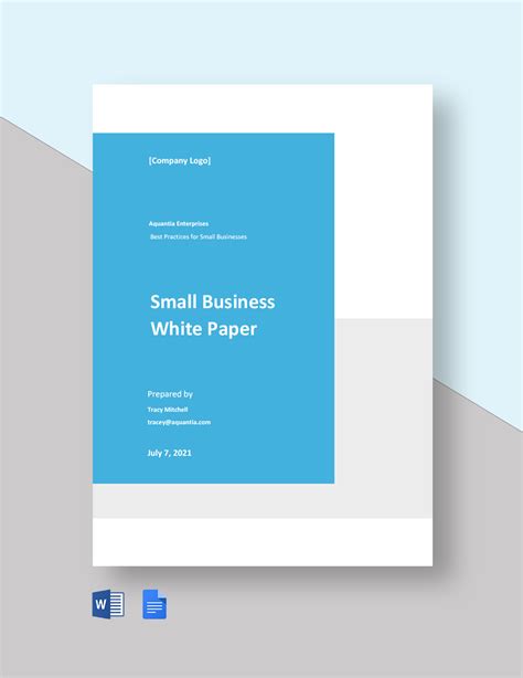 White Paper Example PDF 的图像结果