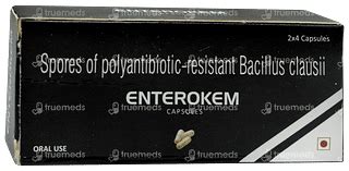 Enterokem Capsule 4 - Uses, Side Effects, Dosage, Price | Truemeds