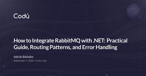 Image result for RabbitMQ .Net Message Handling