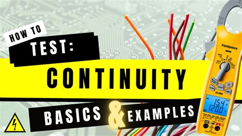 Image result for Continuity Test Tutorial