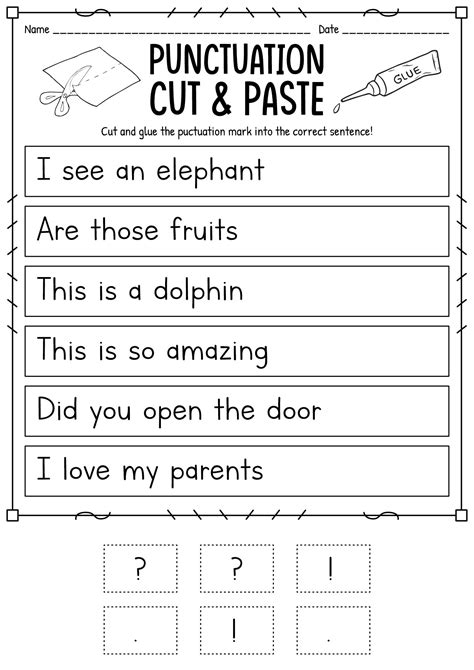 8 Kindergarten Language Arts Worksheets - Free PDF at worksheeto.com ...