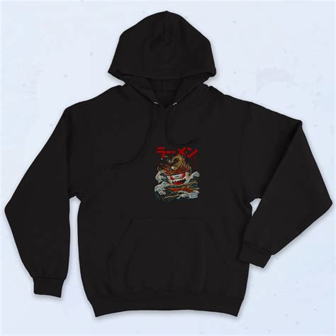 Ramen Noodles Monster Anime Hoodie - 90sclothes.com
