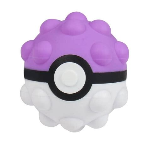 Pokemon Pokeball Light Up Fidget Sensory Push Pop | Ubuy India