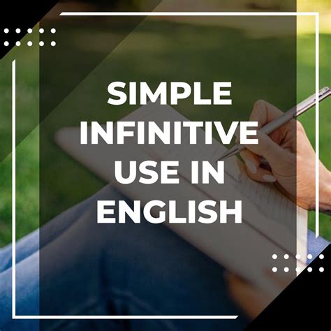 Image result for Infinitive Examples