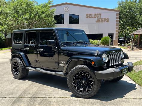 Used 2016 Jeep Wrangler Unlimited Sahara For Sale ($15,995) | Select Jeeps Inc. Stock #214532