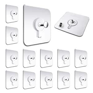 Solitude 10PCS Self Adhesive Wall Picture Photo Frame Clock Hangers ...