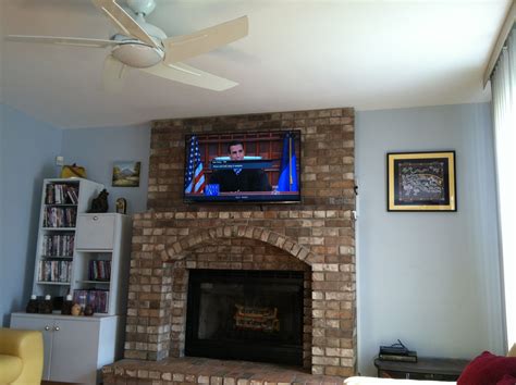 Installing Tv Above Fireplace