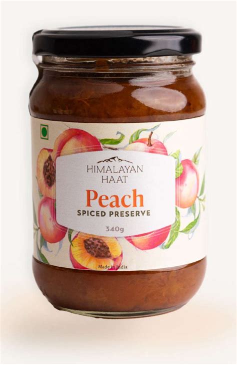 Preserve | Peach Preserve (Spiced) - Vegan, Gluten Free, No added Colo ...
