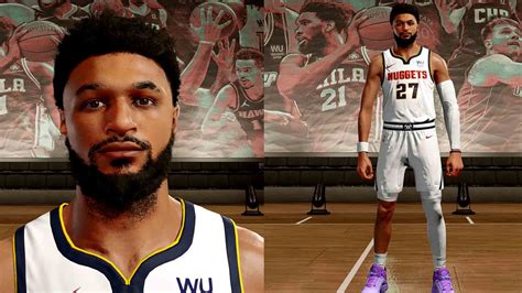 NBA 2K23 Jamal Murray Cyberface and Body Update by Johny Em