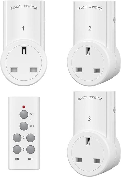 Image result for Status Remote Control Plug Socket 3 Pack