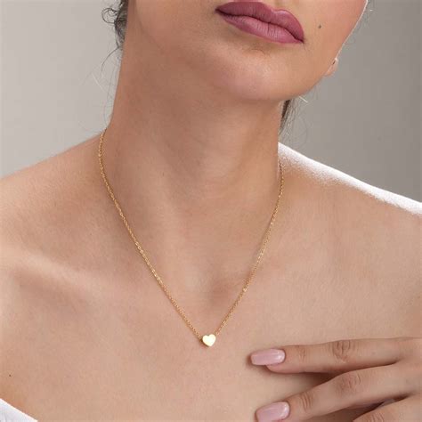 Buy Paris Heart Necklace- 18k Gold Plated – PALMONAS