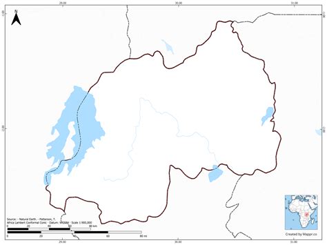 Rwanda Maps | Mappr
