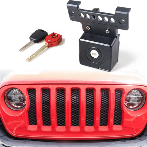 Buy Sukemichi JL Hood Lock for Jeep Wrangler, Locking Hood Latches for ...