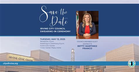 City of Irvine to Host May 13 Swearing-In Ceremony | City of Irvine