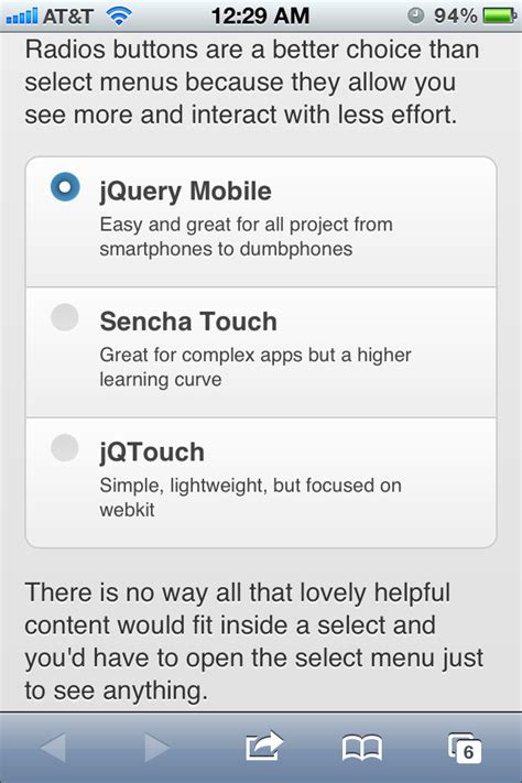 Image result for Mobile jQuery Button Widget
