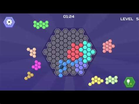 HEX BLOCKS PUZZLE - ADVANCE TO BIG BOARD LEVEL 1-8 - YouTube
