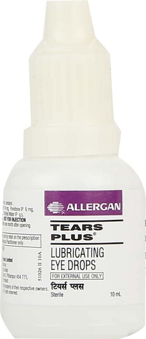 Buy TEARS PLUS EYE DROPS 10ML Online & Get Upto 60% OFF at PharmEasy