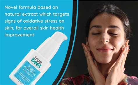 Truebeet Super Antioxidant Face Serum with Curcuma Longa Root Extract ...