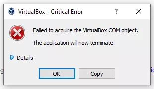 VirtualBox Rolling Back Error 的图像结果