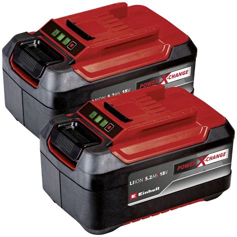 Bateria Power X-Change Pack x 2 18V – 2,5 Ah – Einhell