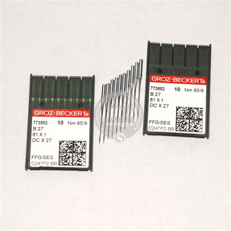 #773882 DCX27 / DCX1 Nm 65/9 FFG / SES Groz Beckert Sewing Machine Nee ...