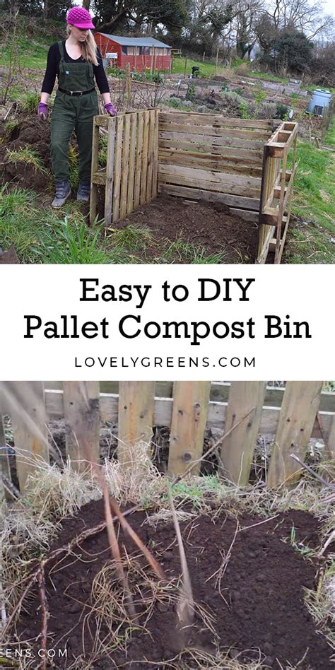 How to Build a Compost Bin Using Pallets 的图像结果