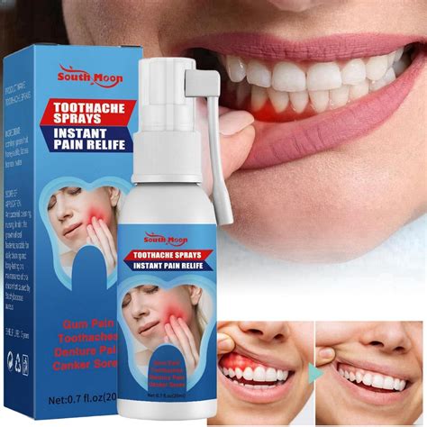 Tooth Pain Relief Toothache Relieving Spray Dental Pain Relief Toothache Spray Instant Pain ...