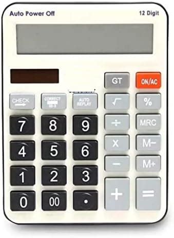 Hopedwell Mi-847 112 Steps Checked Large Display Basic Calculator ...