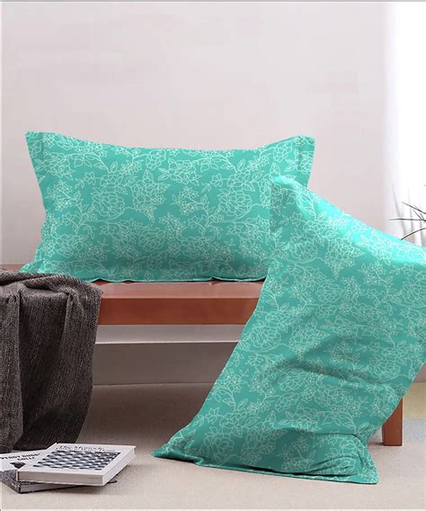 Urban Comfort Pillow Covers Set, Juliet Blue| 144 TC Cotton – myTrident ...