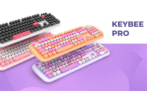 Amazon.in: Buy iGear KeyBee Pro: Colourful Computer Wireless Keyboard ...