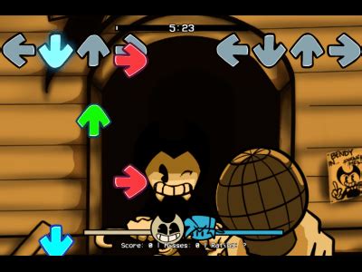 FNF vs Bendy Inkwell Hell ऑनलाइन खेलना