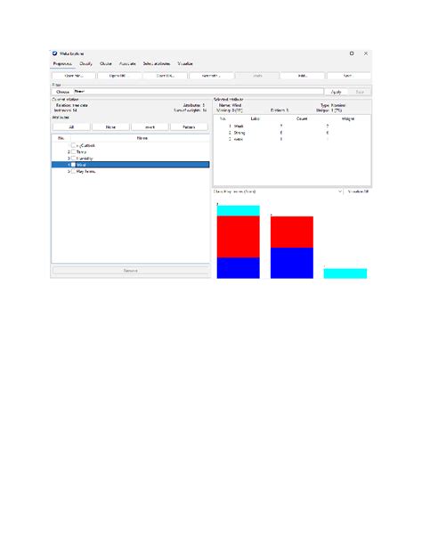 Dwm 7 - decision tree outputs in weka software - Weka Explorer X ...