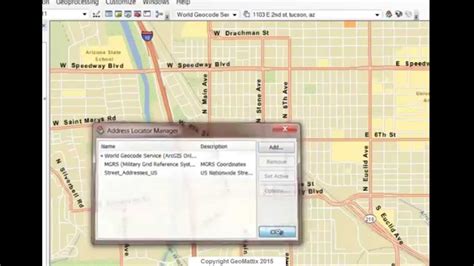 Image result for ArcMap Geocoding