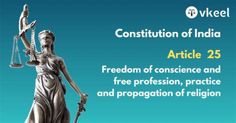 Article 25 Of The Constitution Of India | Vkeel - Legal Blog