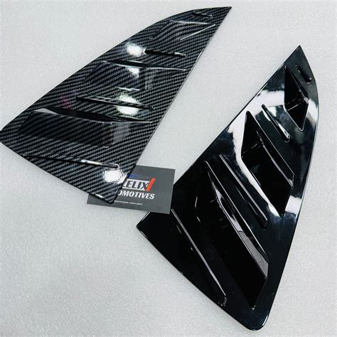 Universal Aftermarket Rear Window Louver For Polo — Gloss Black And ...