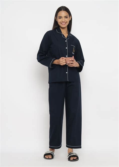 Perfect Pair Long Sleeve Women's Night Suit – Shopbloom