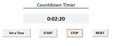 Image result for Countdown Timer Reset Button