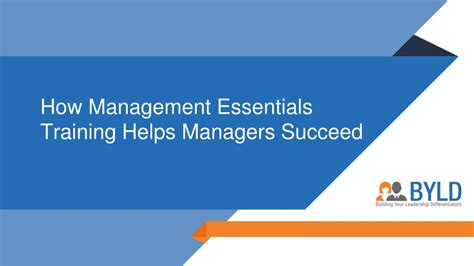 Management Essentials Training 的图像结果
