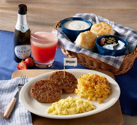 Cracker Barrel Debuts Impossible Sausage as First Plant-Based Meat Option
