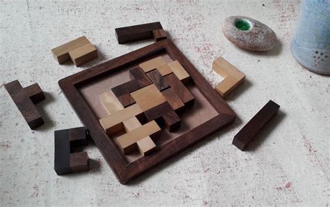 Wooden Pentominoes 13 Pieces Puzzle – Indic Inspirations