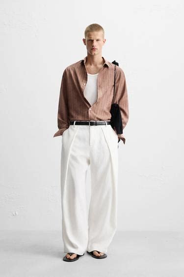 Men's Striped Shirts | Explore our New Arrivals | ZARA India