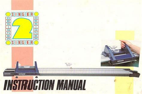 Image result for Singer Knitting Machine Tutorial