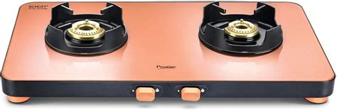 Prestige Peps 02 - Edge 2 Burner Gas Stove Pastel : Amazon.in: Home ...
