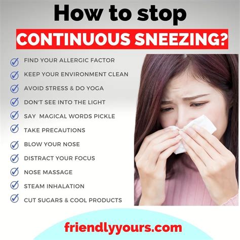 How Can I Stop Sneezing